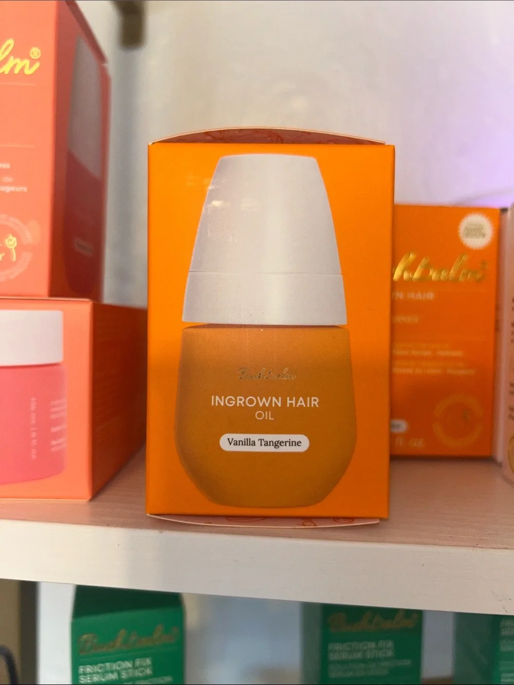 Bushbalm Ingrown Hair Oil & Scrub - Vanilla tangerine or Watermelon Sugar -